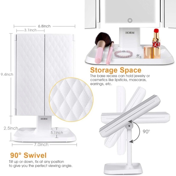 Lighted Vanity Mirror - Picture 3 of 5